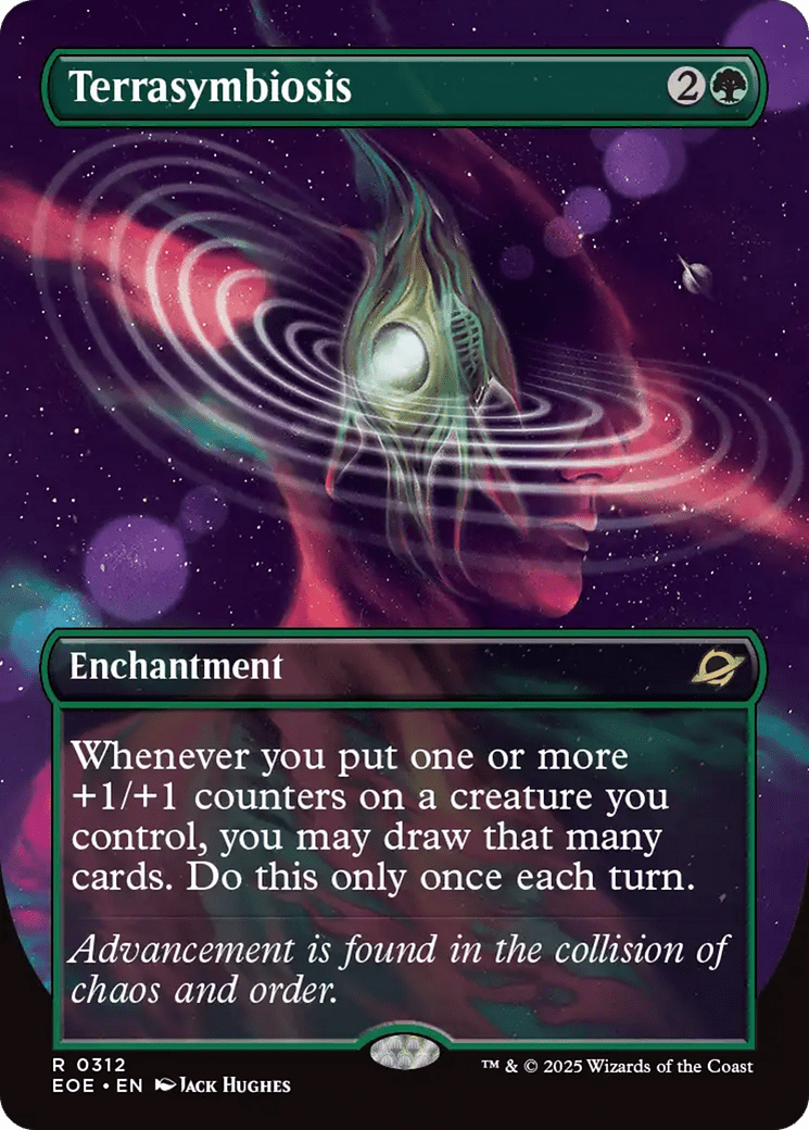 Terrasymbiosis (Borderless) [Edge of Eternities] MTG Single Magic: The Gathering  | Multizone: Comics And Games