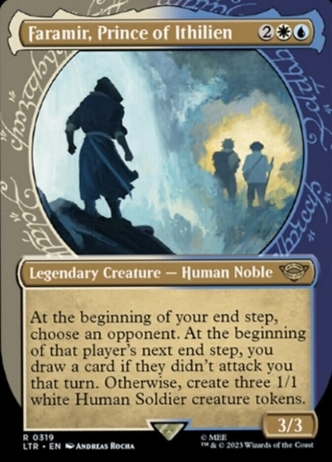 Faramir, Prince of Ithilien (Showcase Ring Frame) [The Lord of the Rings: Tales of Middle-Earth] MTG Single Magic: The Gathering  | Multizone: Comics And Games