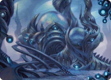 The Surgical Bay Art Card [Phyrexia: All Will Be One Art Series] MTG Single Magic: The Gathering  | Multizone: Comics And Games
