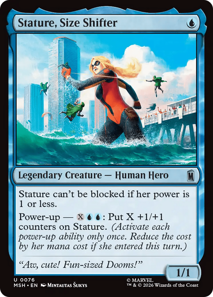 Stature, Size Shifter [Marvel Super Heroes] MTG Single Magic: The Gathering  | Multizone: Comics And Games