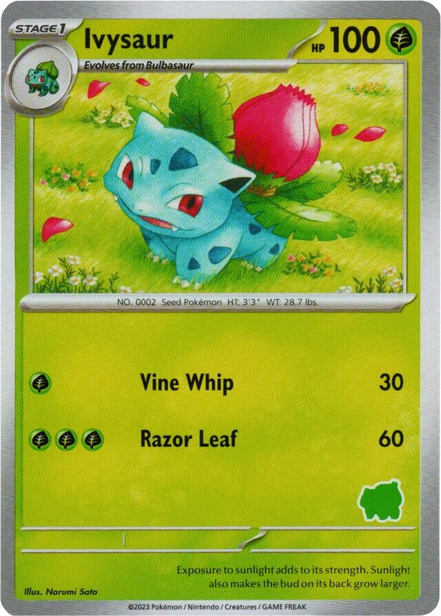 Ivysaur [My First Battle] Pokemon Single Pokémon  | Multizone: Comics And Games