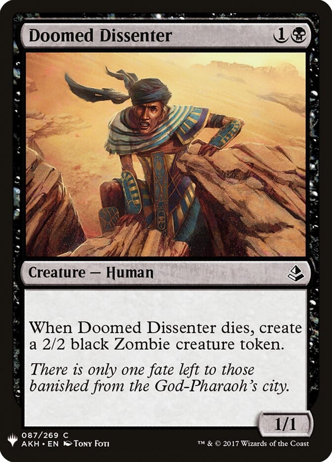 Doomed Dissenter [Mystery Booster] MTG Single Magic: The Gathering  | Multizone: Comics And Games