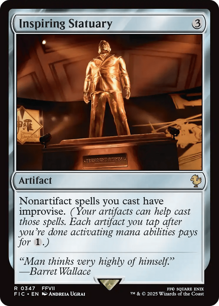 Inspiring Statuary [FINAL FANTASY Commander] MTG Single Magic: The Gathering  | Multizone: Comics And Games