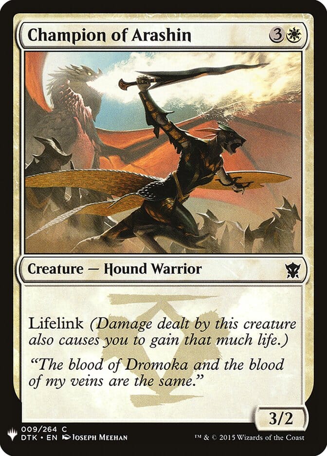 Champion of Arashin [Mystery Booster] MTG Single Magic: The Gathering  | Multizone: Comics And Games