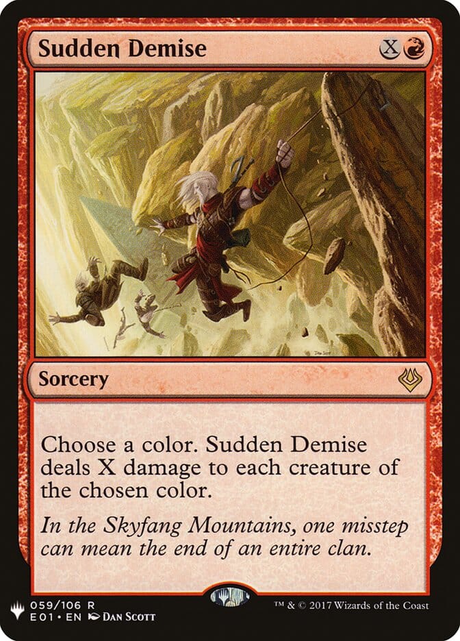 Sudden Demise [Mystery Booster] MTG Single Magic: The Gathering  | Multizone: Comics And Games