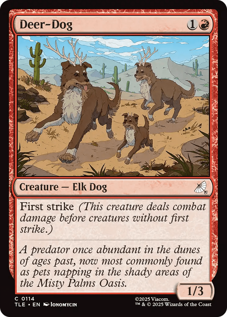 Deer-Dog [Avatar: The Last Airbender: Eternal-Legal] MTG Single Magic: The Gathering  | Multizone: Comics And Games