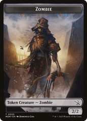 Elemental (02) // Zombie Double-Sided Token [March of the Machine Tokens] MTG Single Magic: The Gathering  | Multizone: Comics And Games