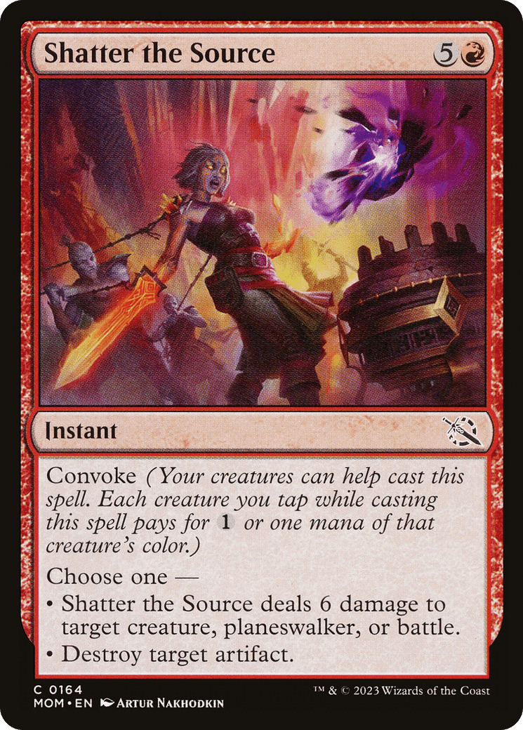 Shatter the Source [March of the Machine] MTG Single Magic: The Gathering  | Multizone: Comics And Games