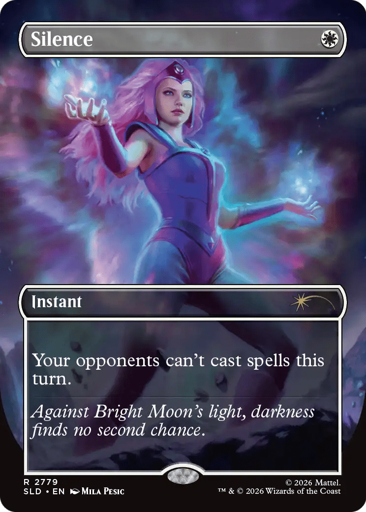 Silence (2779) [Secret Lair Drop Series] MTG Single Magic: The Gathering  | Multizone: Comics And Games