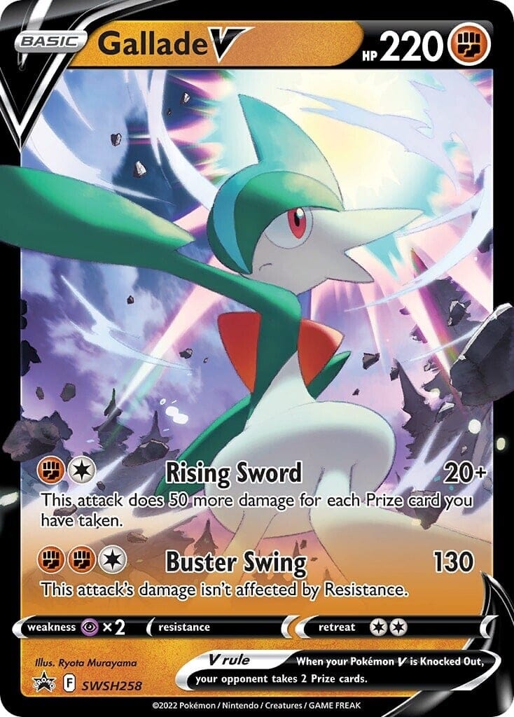 Gallade V (SWSH258) [Sword & Shield: Black Star Promos] Pokemon Single Pokémon  | Multizone: Comics And Games