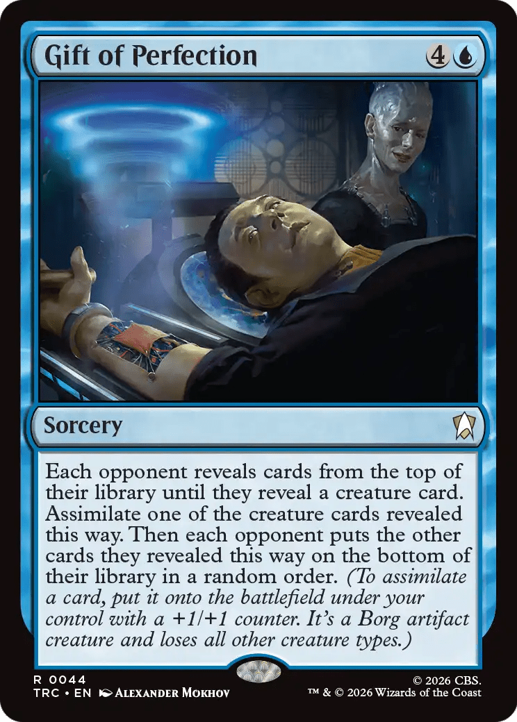 Gift of Perfection (Surge Foil) [Star Trek Commander] MTG Single Magic: The Gathering  | Multizone: Comics And Games