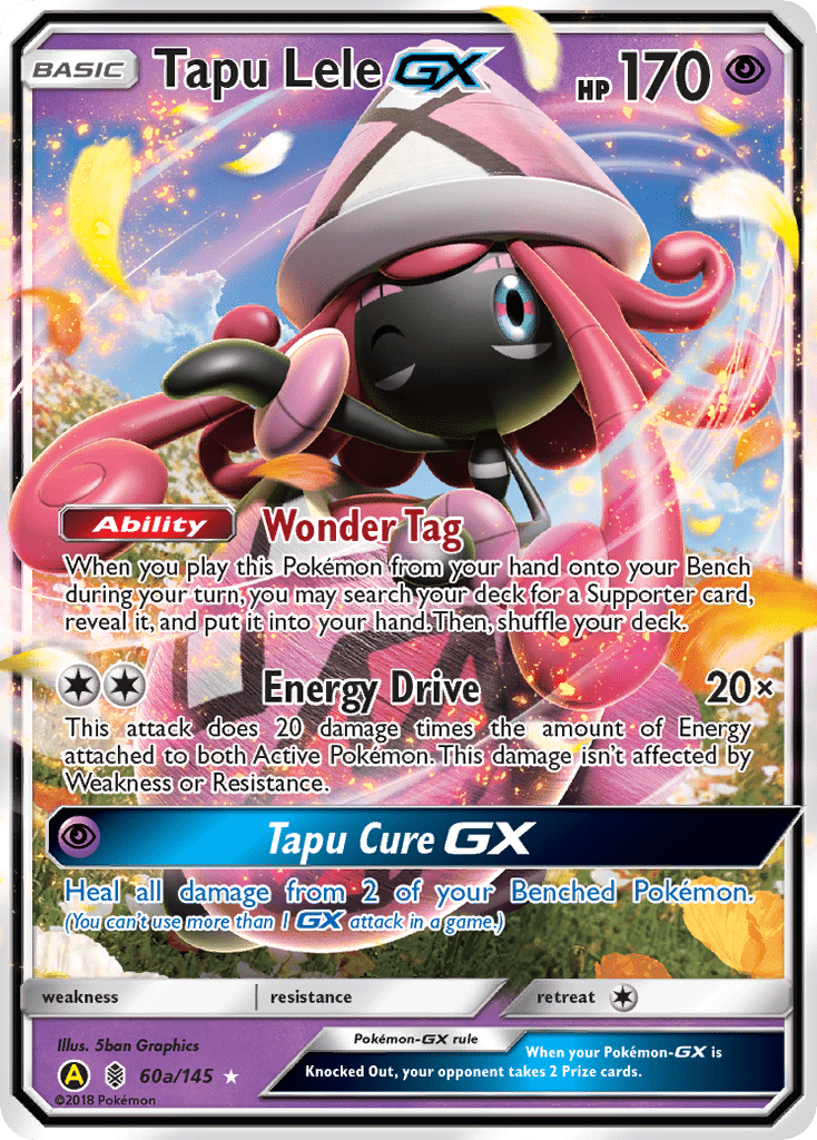 Tapu Lele GX (60a/145) [Alternate Art Promos] Pokemon Single Pokémon  | Multizone: Comics And Games