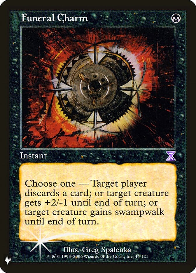 Funeral Charm [Mystery Booster] MTG Single Magic: The Gathering  | Multizone: Comics And Games