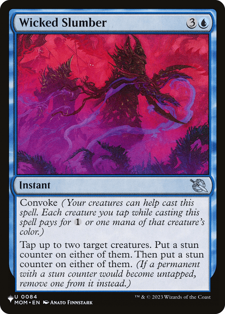 Wicked Slumber [The List] MTG Single Magic: The Gathering  | Multizone: Comics And Games