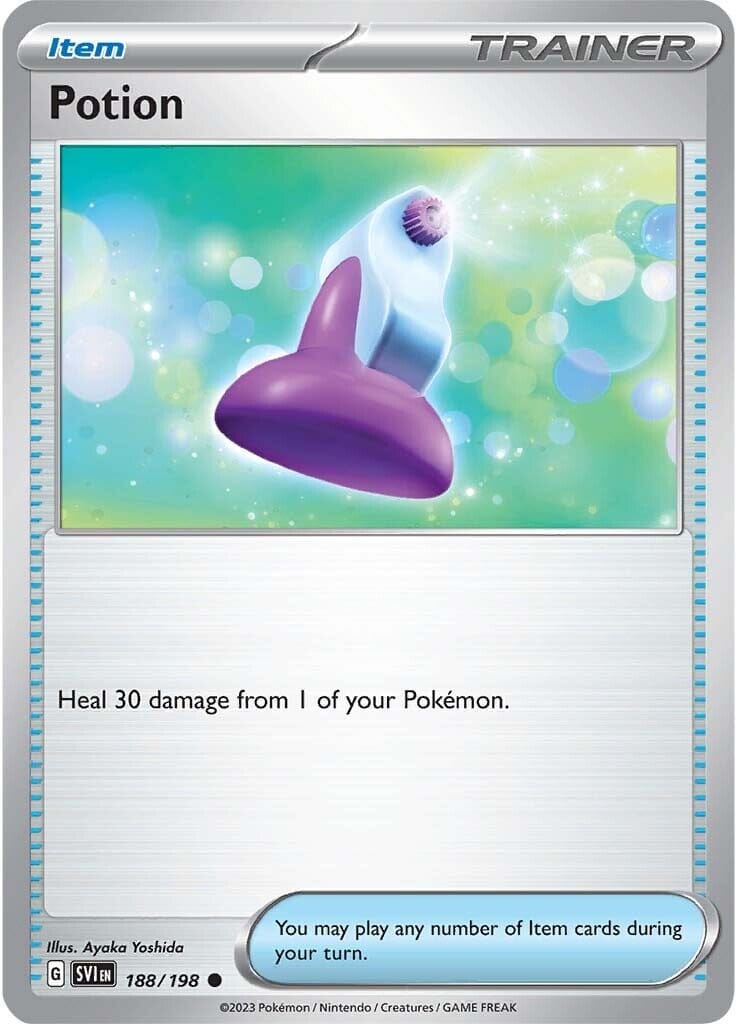 Potion (188/198) [Scarlet & Violet: Base Set] Pokemon Single Pokémon  | Multizone: Comics And Games