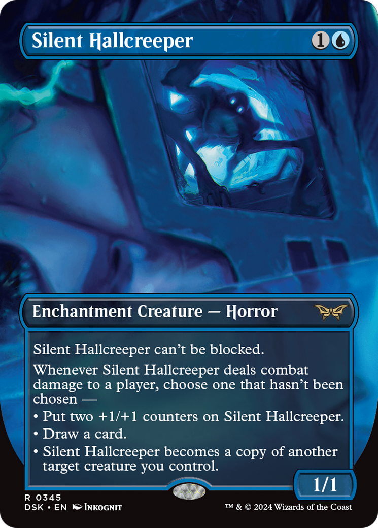 Silent Hallcreeper (Borderless) [Duskmourn: House of Horror] | Multizone: Comics And Games