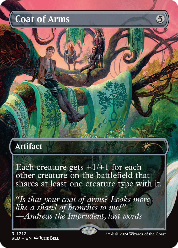 Coat of Arms (Rainbow Foil) [Secret Lair Drop Series] MTG Single Magic: The Gathering  | Multizone: Comics And Games