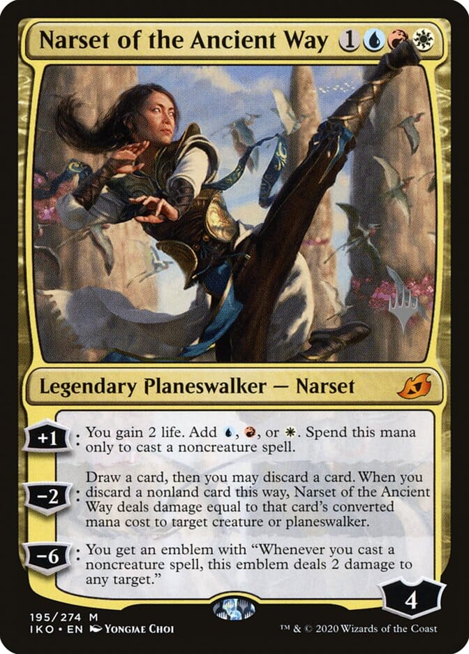 Narset of the Ancient Way (Promo Pack) [Ikoria: Lair of Behemoths Promos] MTG Single Magic: The Gathering  | Multizone: Comics And Games