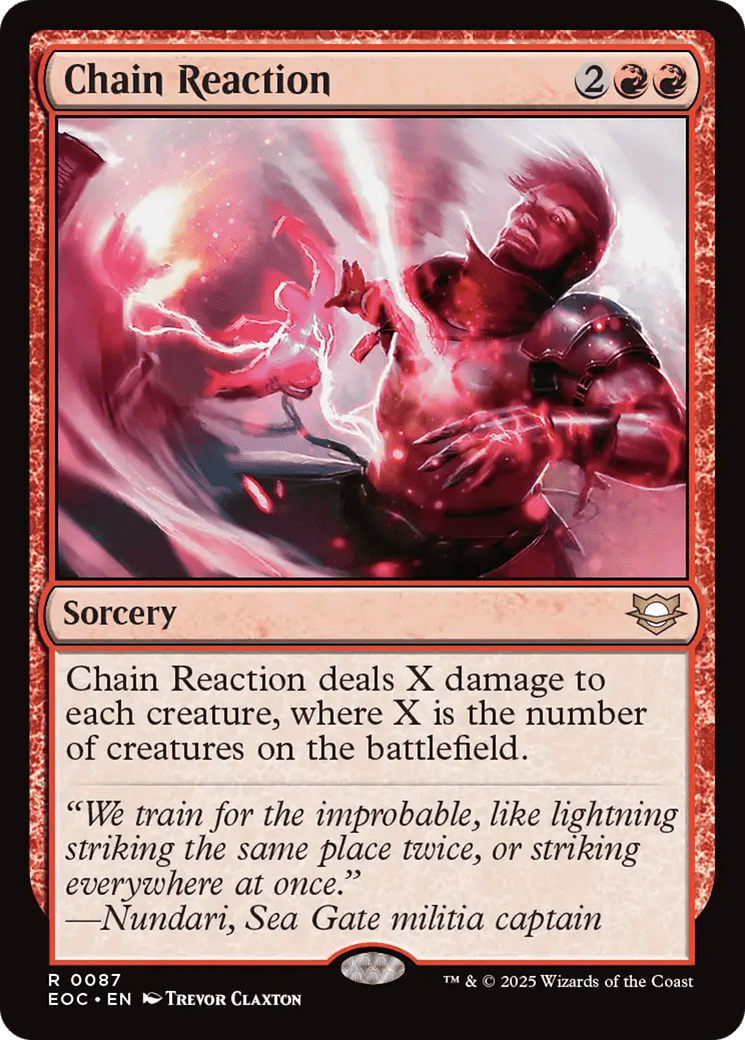 Chain Reaction [Edge of Eternities Commander] MTG Single Magic: The Gathering  | Multizone: Comics And Games