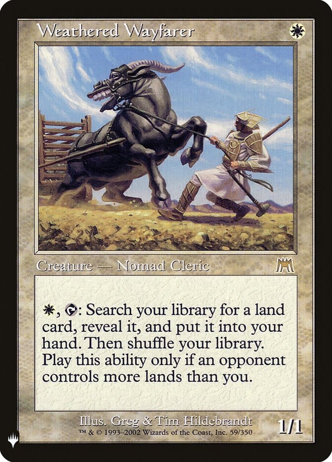 Weathered Wayfarer [Mystery Booster] MTG Single Magic: The Gathering  | Multizone: Comics And Games