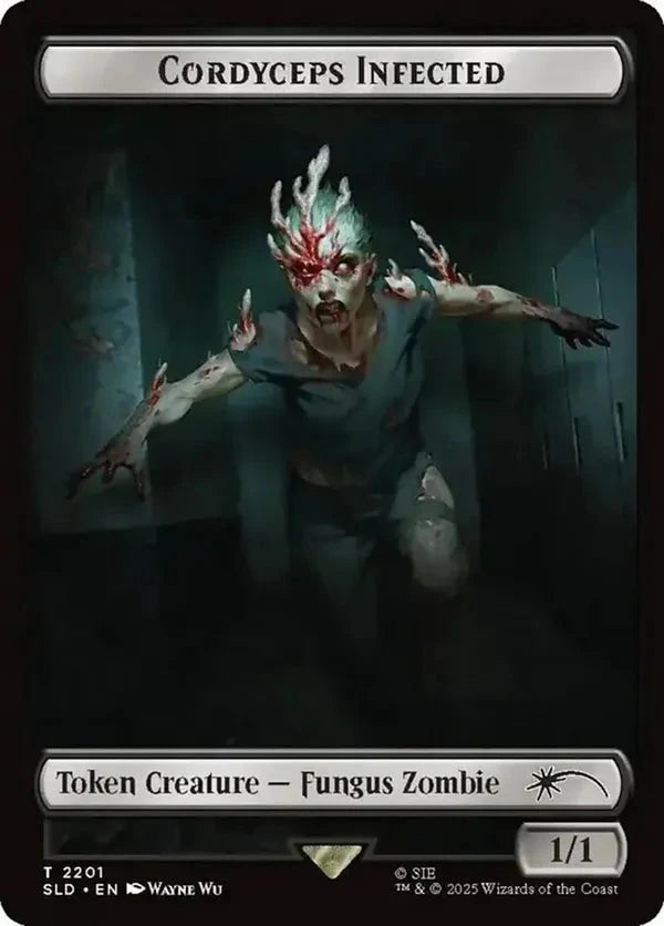 Cordyceps Infested Token (2201) Multizone: Comics And Games  | Multizone: Comics And Games