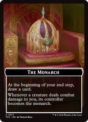 Treasure // The Monarch Double-Sided Token [Foundations Commander Tokens] | Multizone: Comics And Games