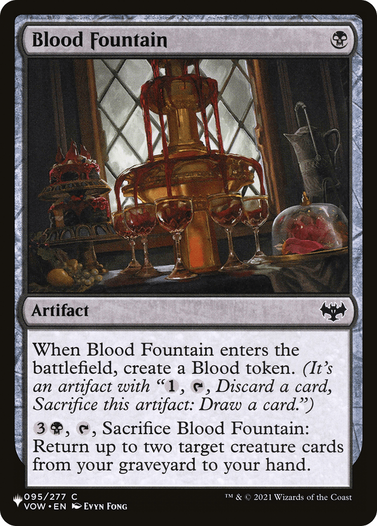 Blood Fountain [The List] MTG Single Magic: The Gathering  | Multizone: Comics And Games