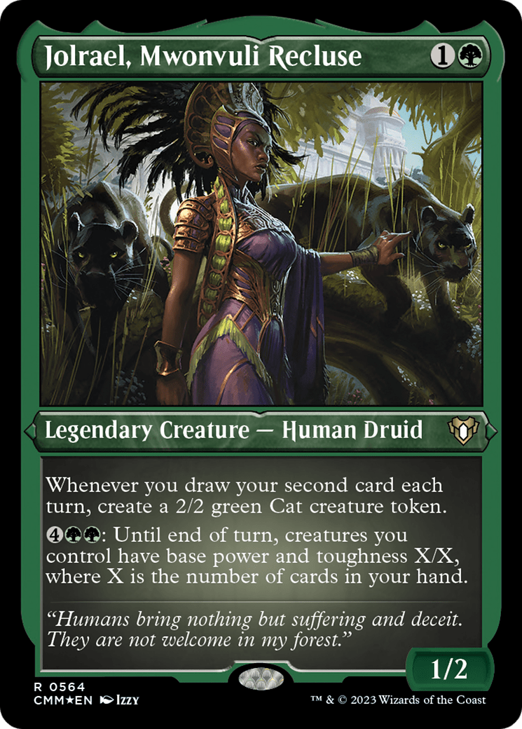 Jolrael, Mwonvuli Recluse (Foil Etched) [Commander Masters] MTG Single Magic: The Gathering  | Multizone: Comics And Games