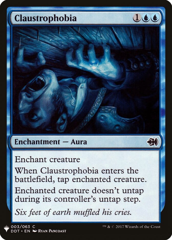 Claustrophobia [Mystery Booster] MTG Single Magic: The Gathering  | Multizone: Comics And Games