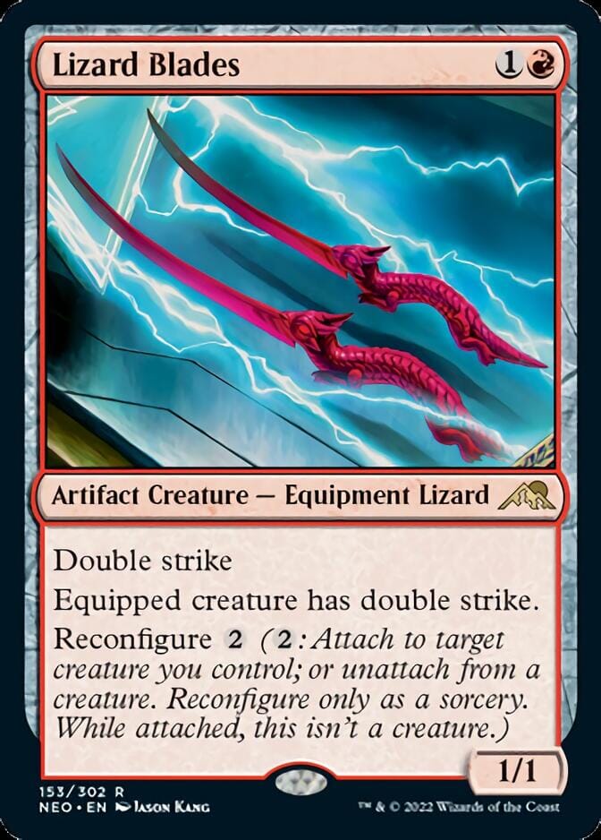 Lizard Blades [Kamigawa: Neon Dynasty] MTG Single Magic: The Gathering  | Multizone: Comics And Games