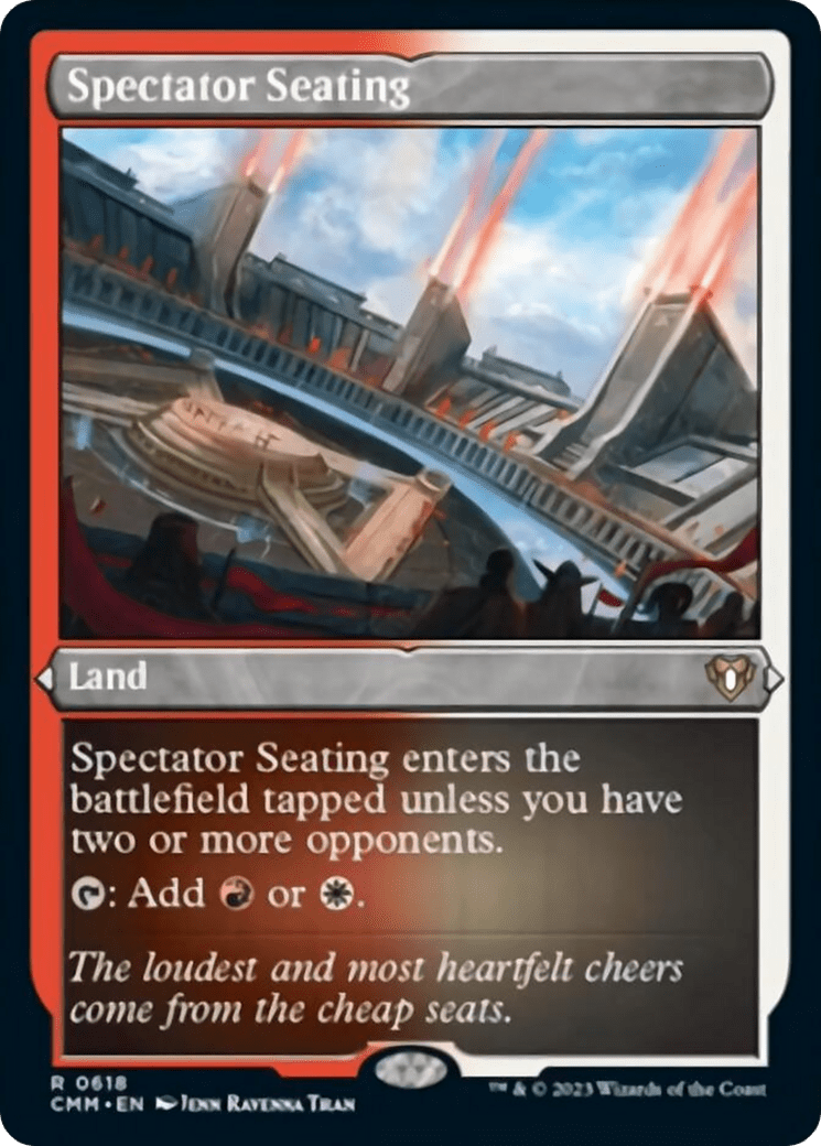 Spectator Seating (Foil Etched) [Commander Masters] MTG Single Magic: The Gathering  | Multizone: Comics And Games
