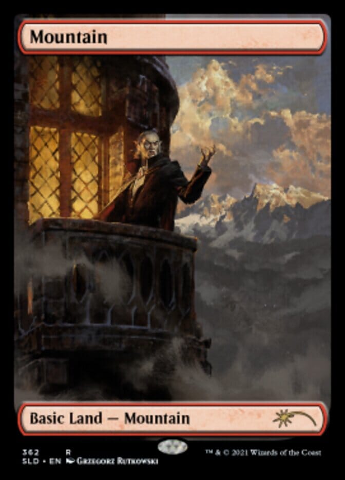 Mountain (362) [Secret Lair Drop Series] MTG Single Magic: The Gathering  | Multizone: Comics And Games