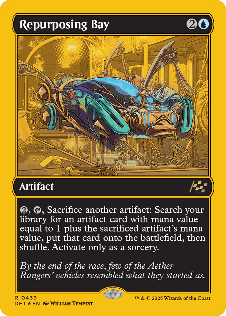 Repurposing Bay (First-Place Foil) [Aetherdrift] MTG Single Magic: The Gathering  | Multizone: Comics And Games