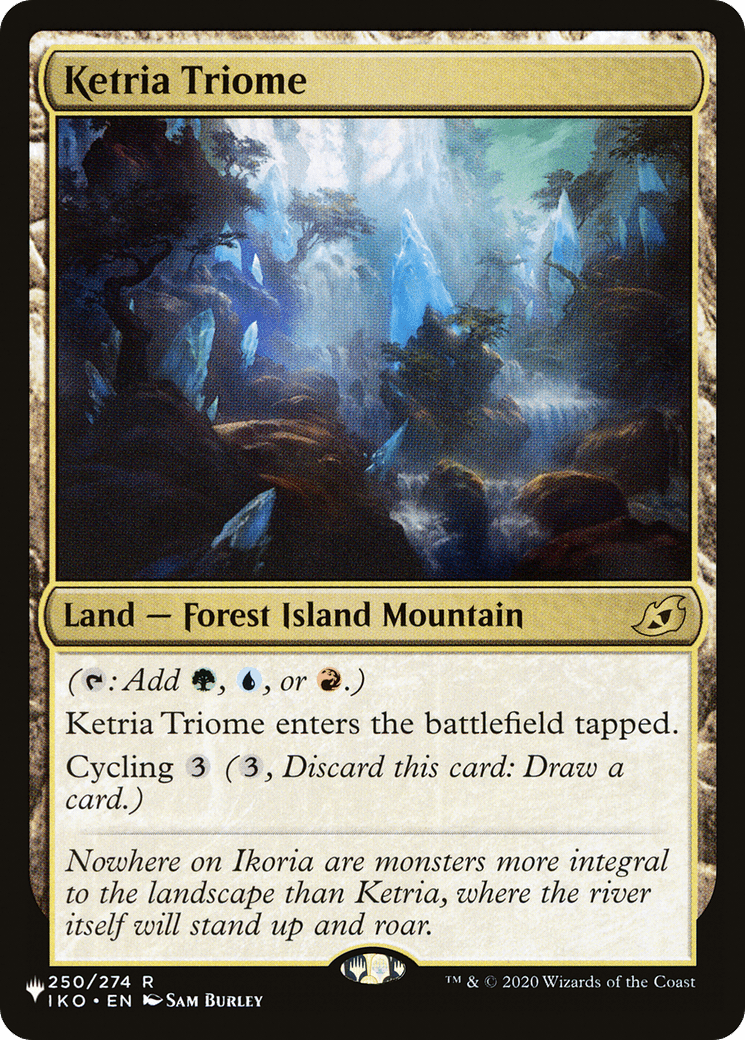 Ketria Triome [The List] MTG Single Magic: The Gathering  | Multizone: Comics And Games