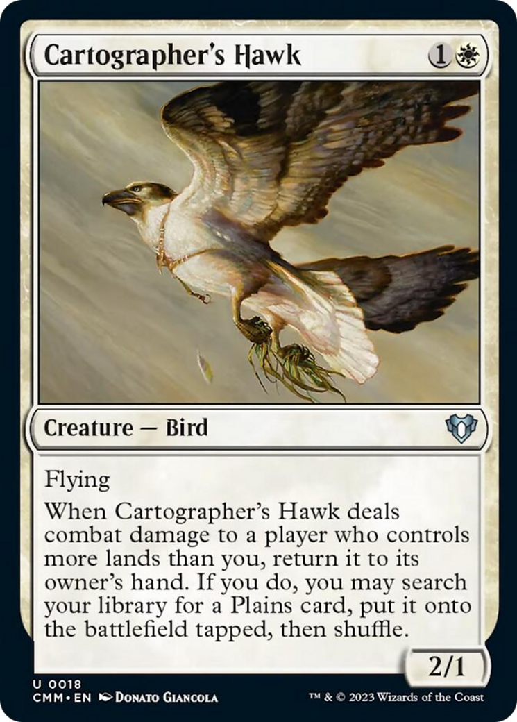 Cartographer's Hawk [Commander Masters] | Multizone: Comics And Games