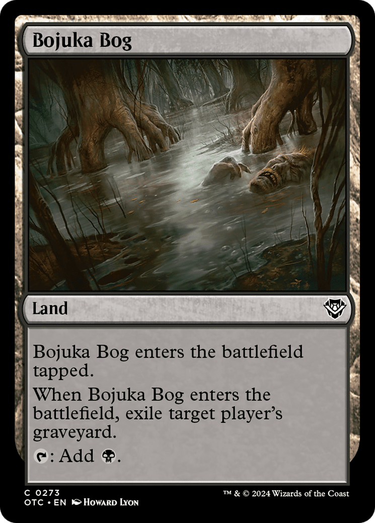 Bojuka Bog [Outlaws of Thunder Junction Commander] MTG Single Magic: The Gathering  | Multizone: Comics And Games
