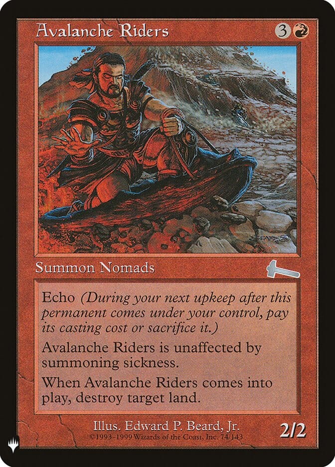 Avalanche Riders [Mystery Booster] MTG Single Magic: The Gathering  | Multizone: Comics And Games