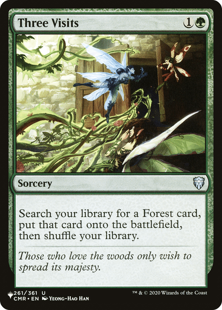 Three Visits [The List] MTG Single Magic: The Gathering  | Multizone: Comics And Games