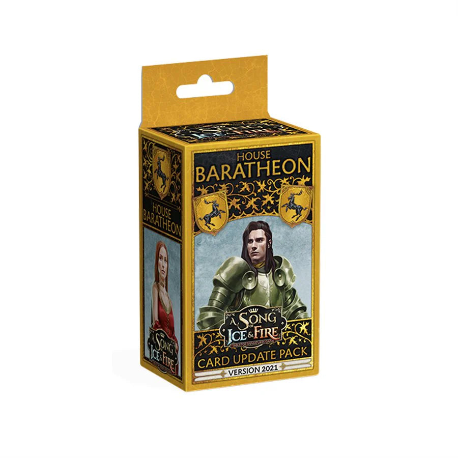 A Song of Ice & Fire: Card update pack 2021 - House Baratheon Miniature Game CMON  | Multizone: Comics And Games