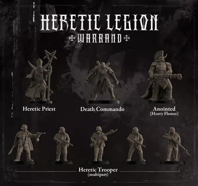 Trench Crusade Kickstarter: Heretic Legion Warband | Multizone: Comics And Games