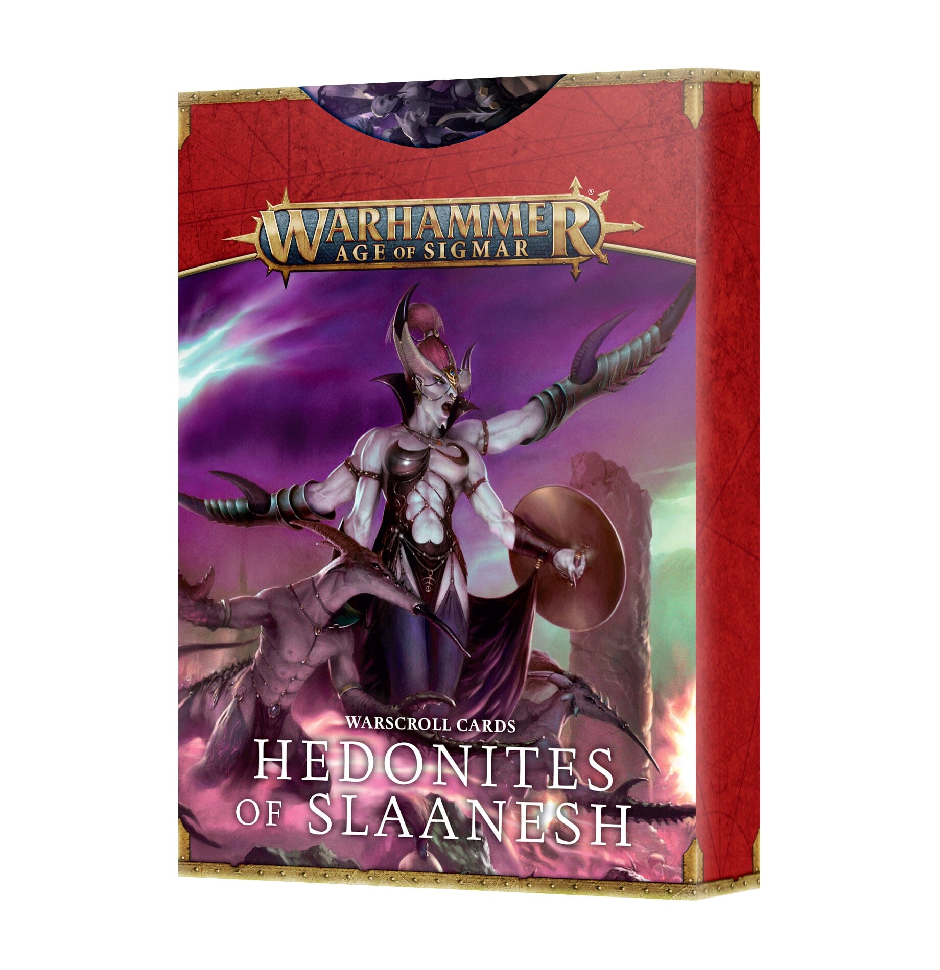 HEDONITES OF SLAANESH WARSCROLL CARDS (ENG) Games Workshop Games Workshop  | Multizone: Comics And Games