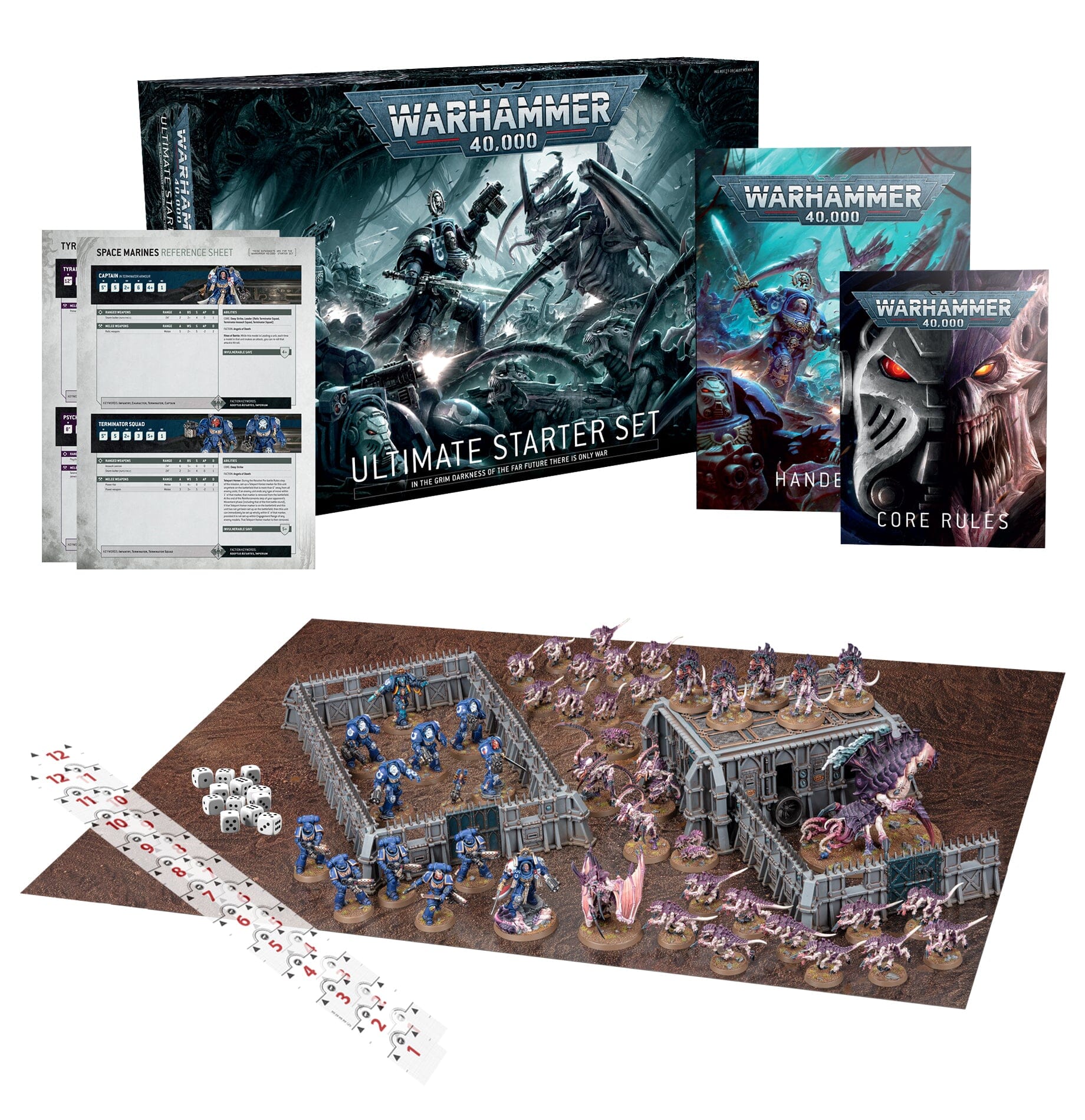 Warhammer 40k Ultimate Starter Set Miniature Game Games Workshop  | Multizone: Comics And Games