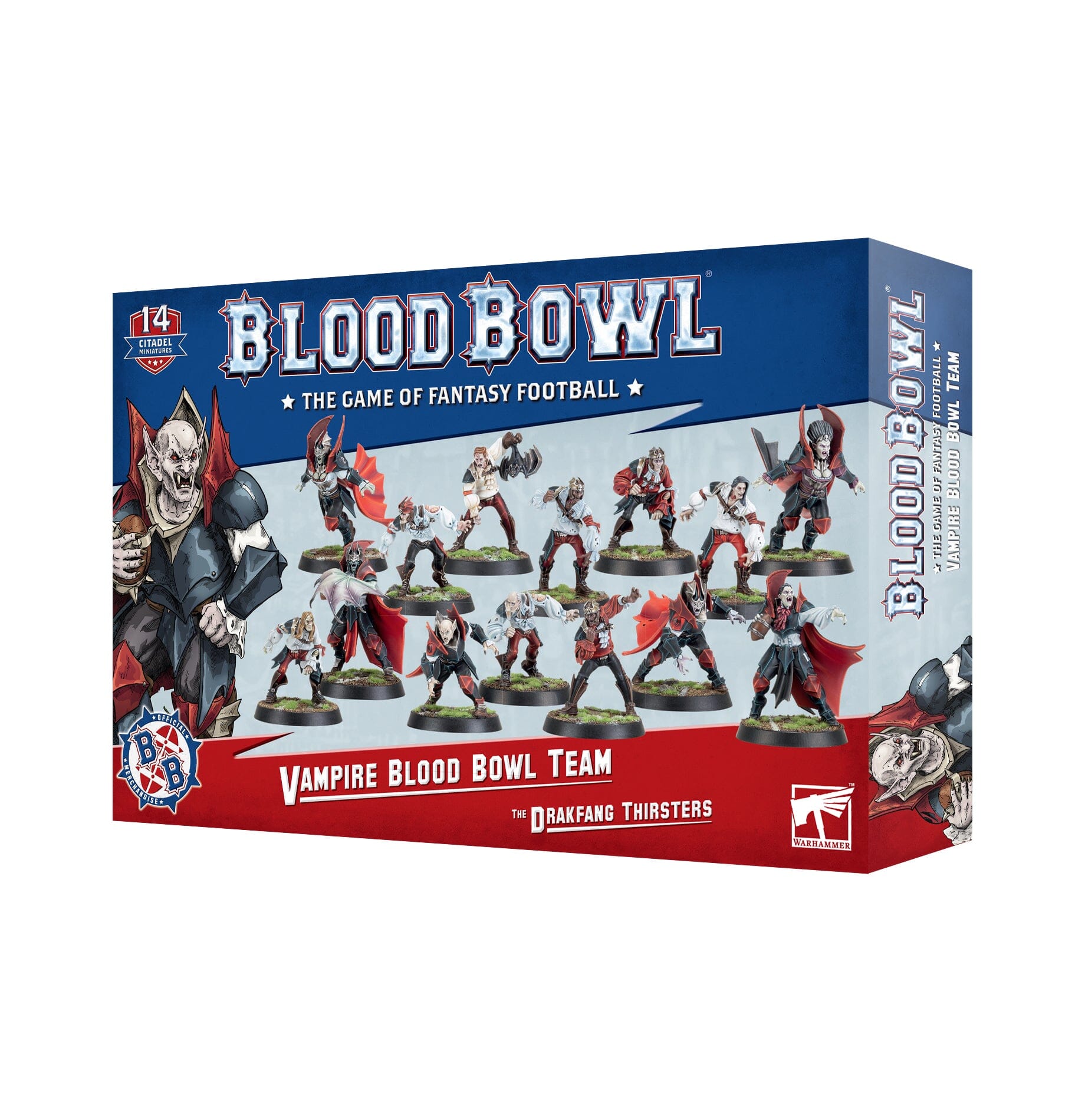 Vampire Blood Bowl Team: The Drakfang Thirsters Miniature Game Games Workshop  | Multizone: Comics And Games
