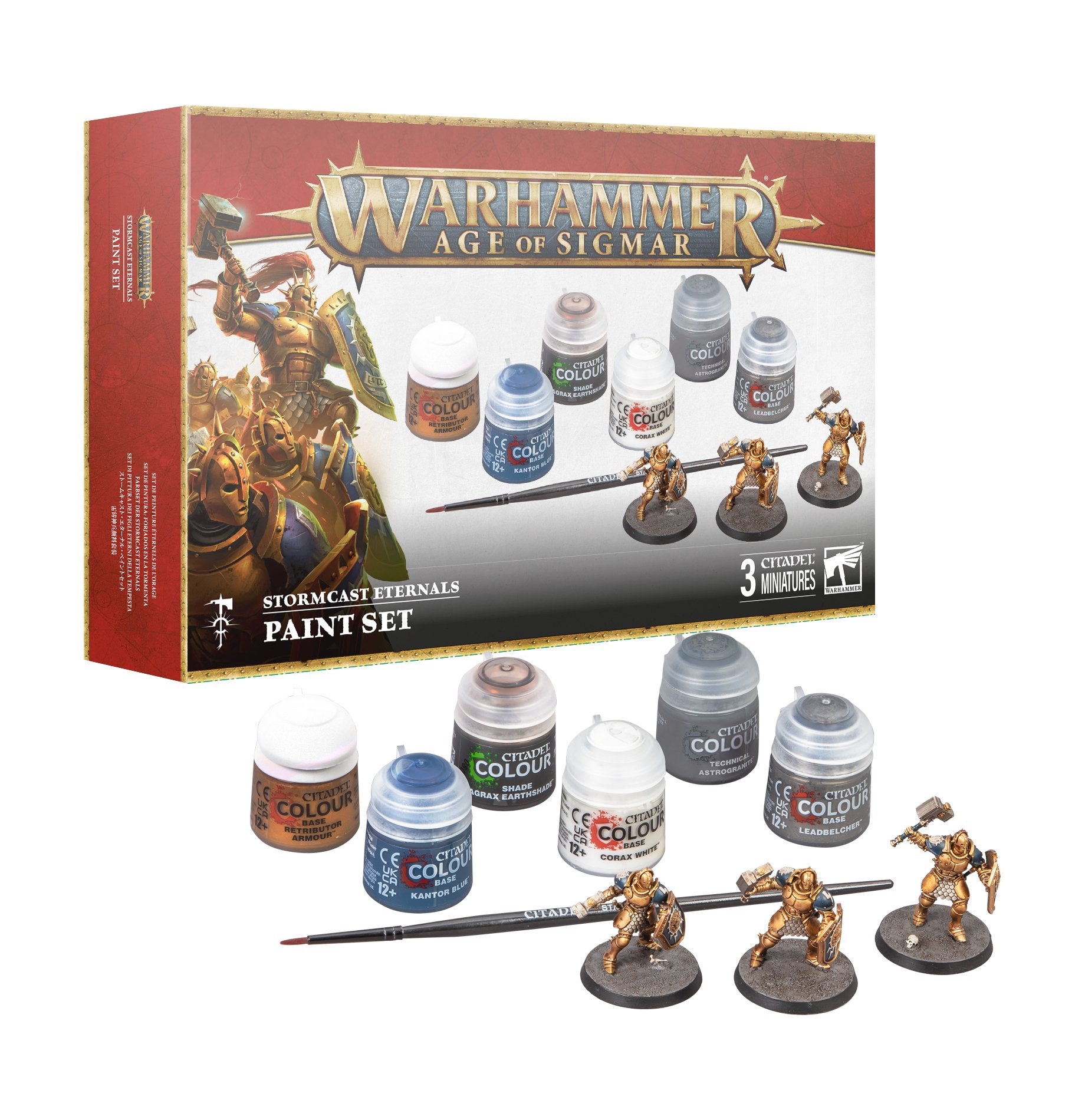 STORMCAST ETERNALS PAINT SET (4E) | Multizone: Comics And Games