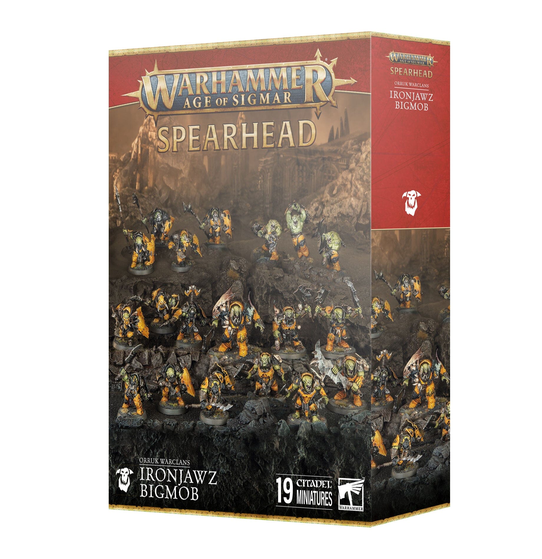 Spearhead: Orruk Warclans - Ironjawz Bigmob Miniature Game Games Workshop  | Multizone: Comics And Games