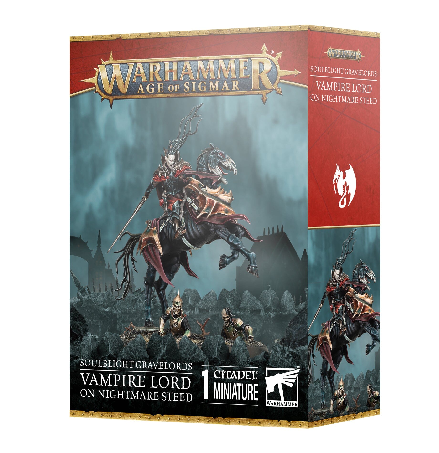 Vampire Lord on Nightmare Steed preorder Miniature Game Games Workshop  | Multizone: Comics And Games