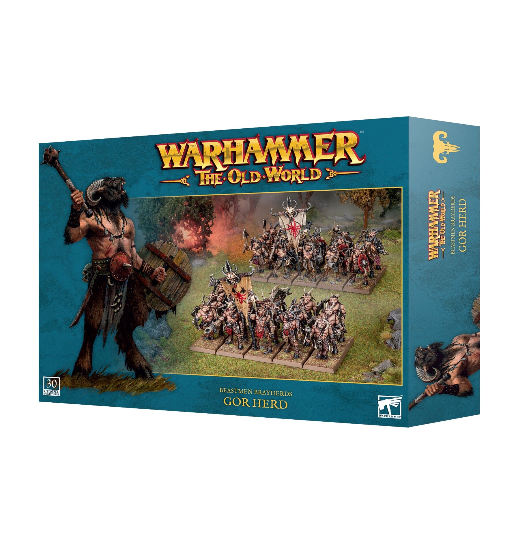 BEASTMEN BRAYHERDS: GOR HERD Miniature Game Games Workshop  | Multizone: Comics And Games