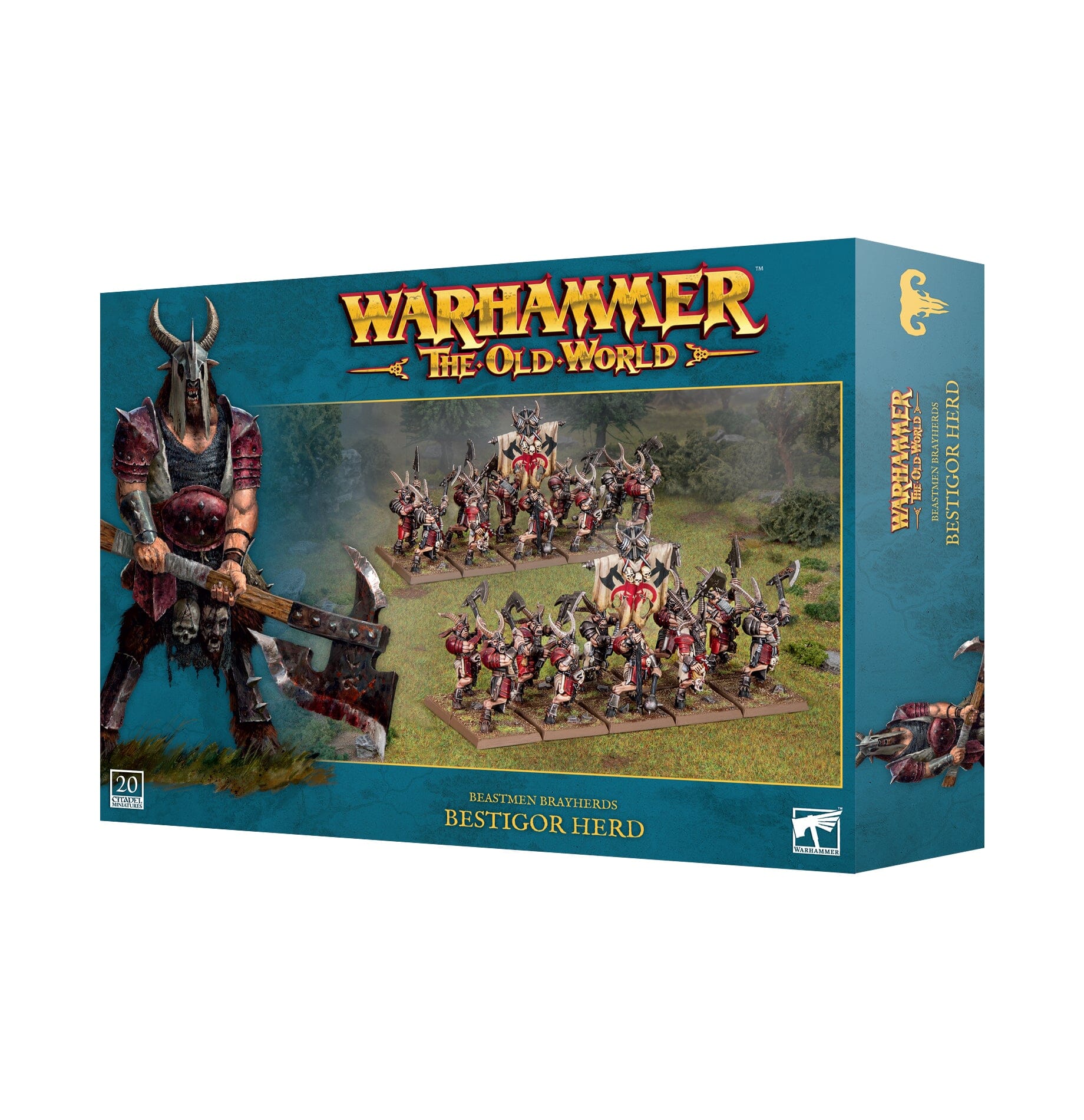 BEASTMEN BRAYHERDS: BESTIGOR HERD Miniature Game Games Workshop  | Multizone: Comics And Games