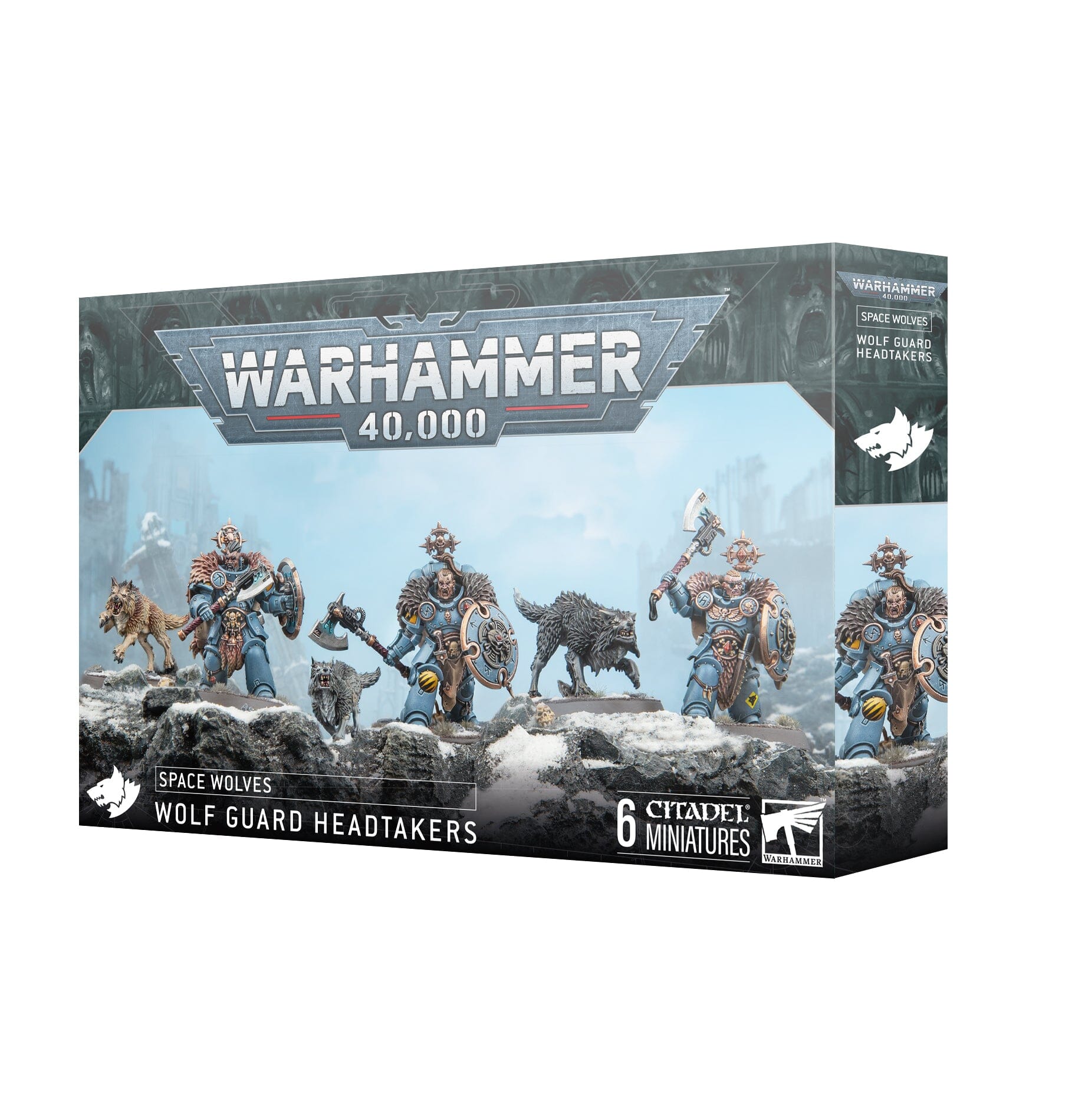SPACE WOLVES: WOLF GUARD HEADTAKERS Miniature Game Games Workshop  | Multizone: Comics And Games