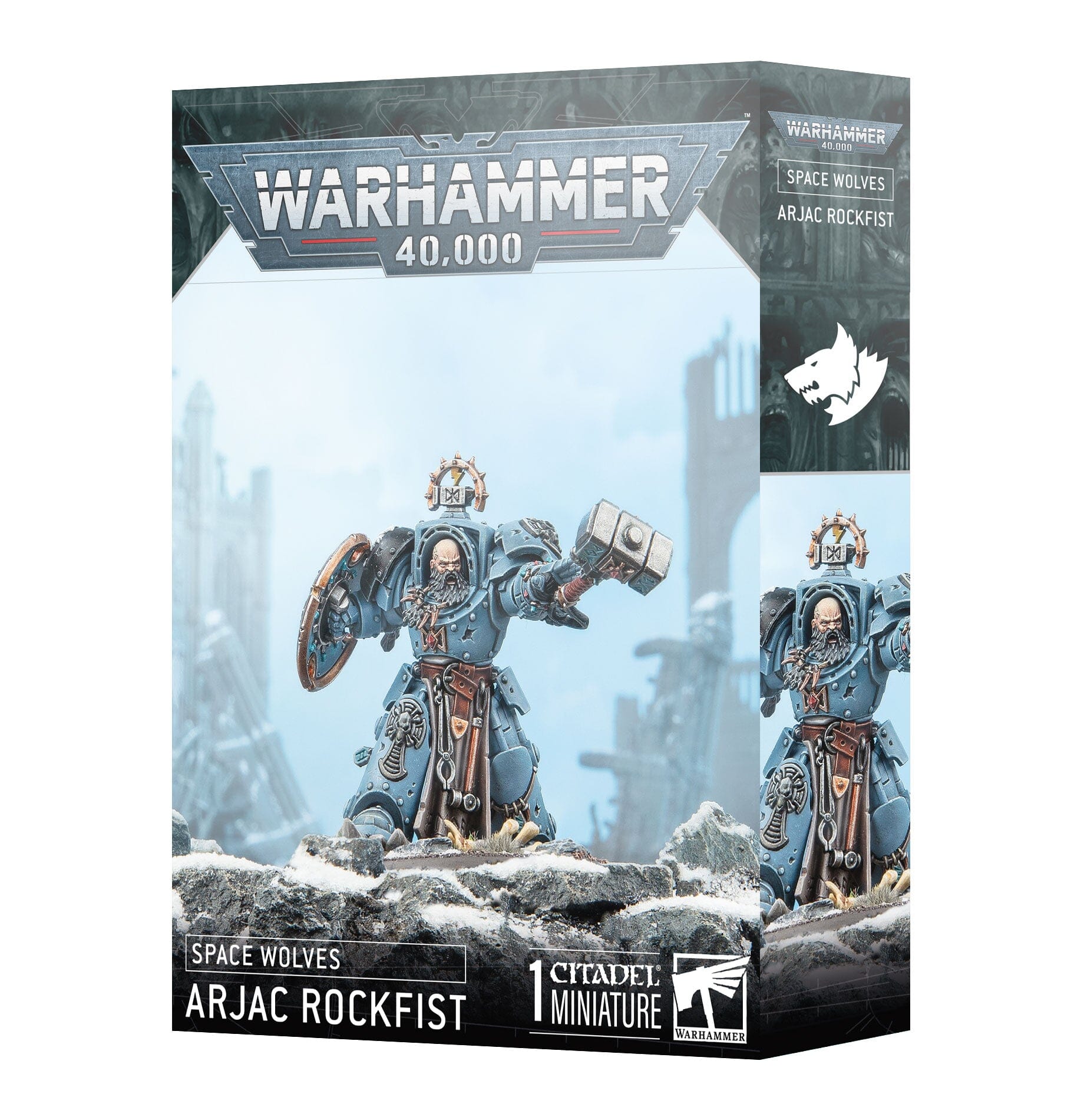 SPACE WOLVES: ARJAC ROCKFIST Miniature Game Games Workshop  | Multizone: Comics And Games